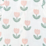 pink tulips pattern