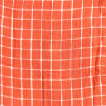 orange checked