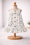 Gentle muslin cotton meets timeless leaf prints, designed for your baby’s all-day comfort.(0-24M)