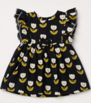 Premium  Muslin Cotton Baby girl  – Soft Crinkle frock | Summer Breathable Outfit